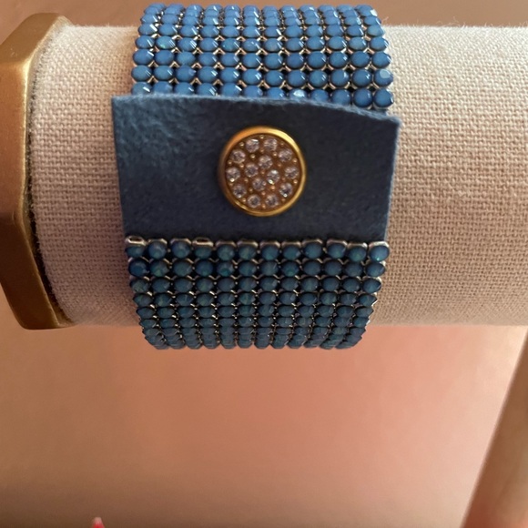 Swarovski crystal mesh bracelet - Picture 3 of 5